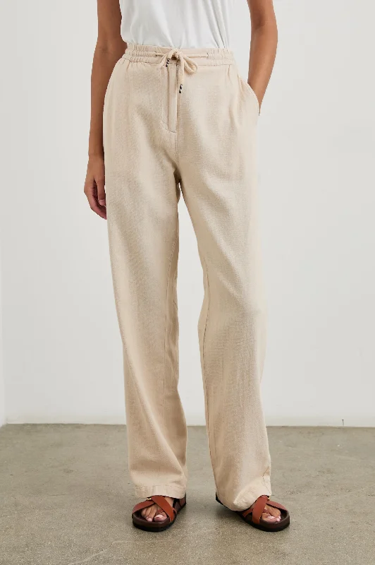 BROOKLYN PANT - STONE