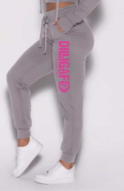 Heather Grey w/ Neon Alpha Joggers