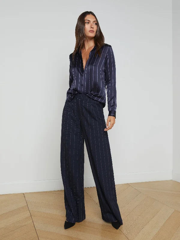 Allanah Pinstriped Trouser