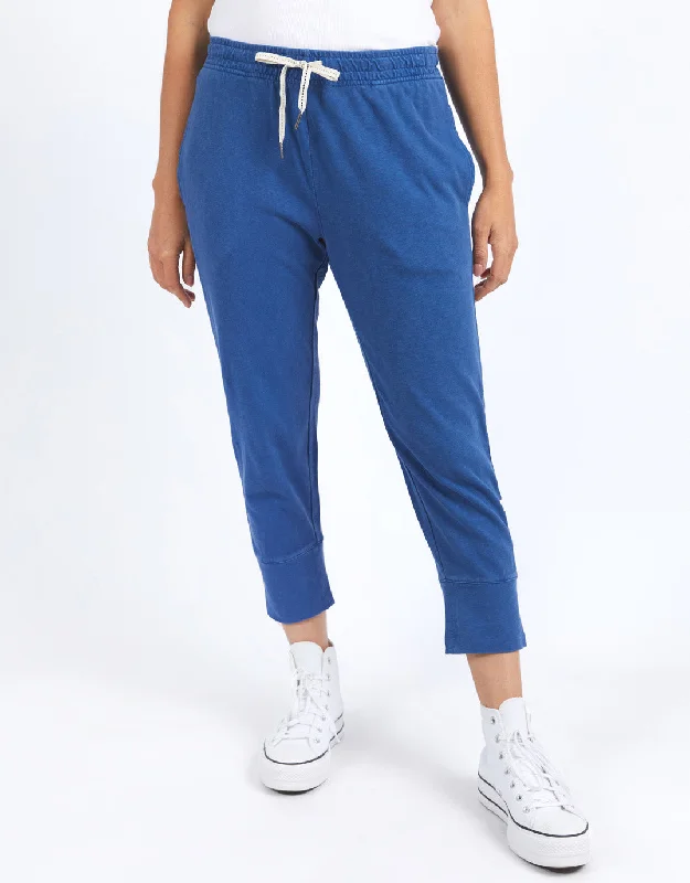 3/4 Brunch Pant - China Blue