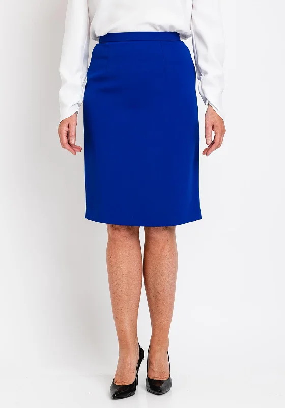 Christina Felix Classic Pencil Skirt, Royal Blue