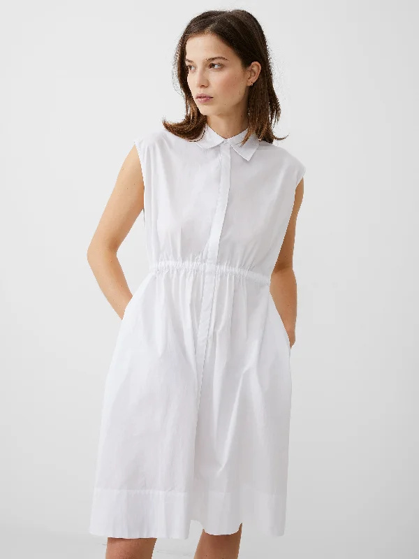 Rhodes Poplin Shirt Dress