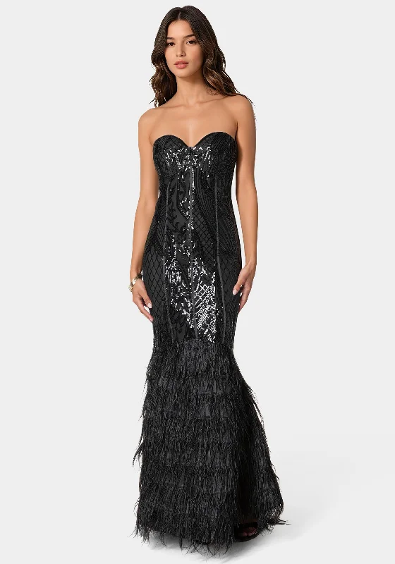 Feather Gown