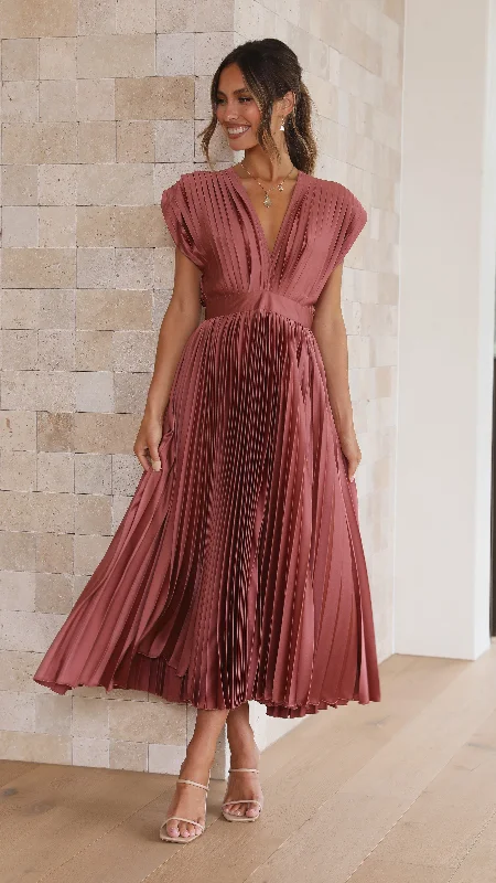 Gina Maxi Dress - Chocolate