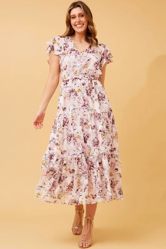 YASMIN FLORAL MAXI DRESS