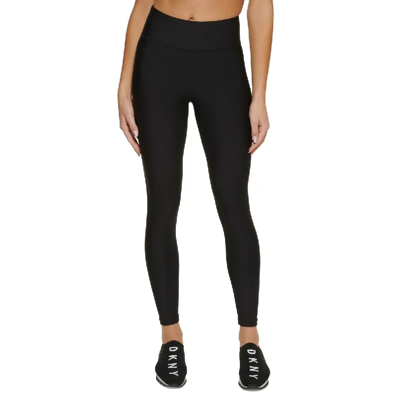 DKNY Women's Hug & Lift Sculpting 7/8 Leggings Black Size Large