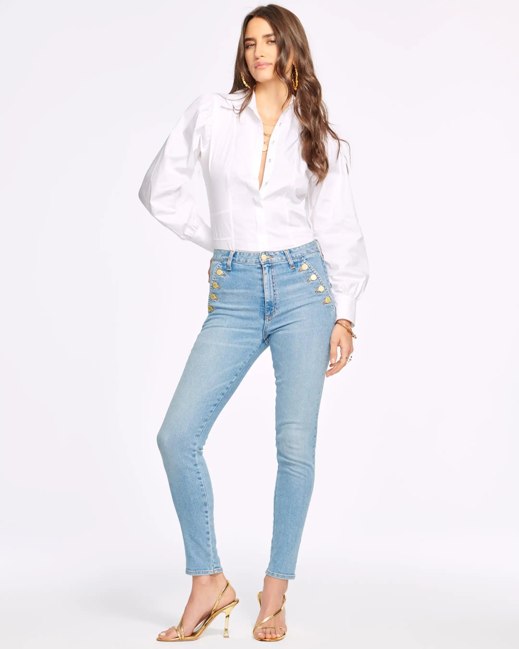 Helena High-Rise Skinny Jean - Light Wash