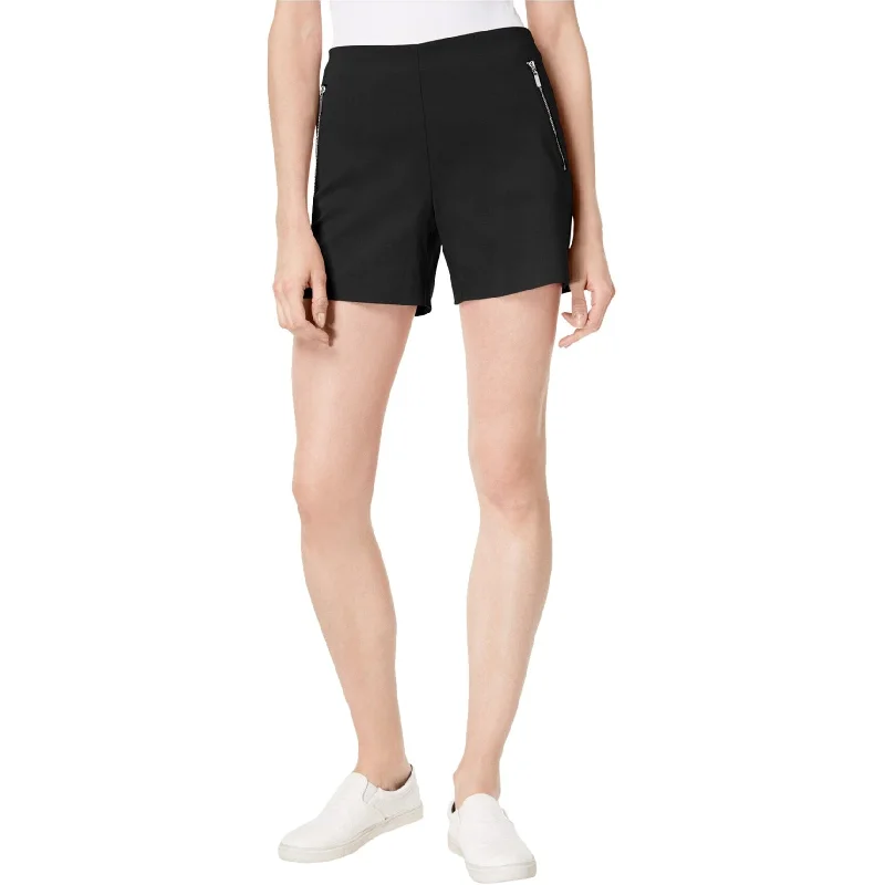 I-N-C Womens Zipper Pocket Casual Walking Shorts