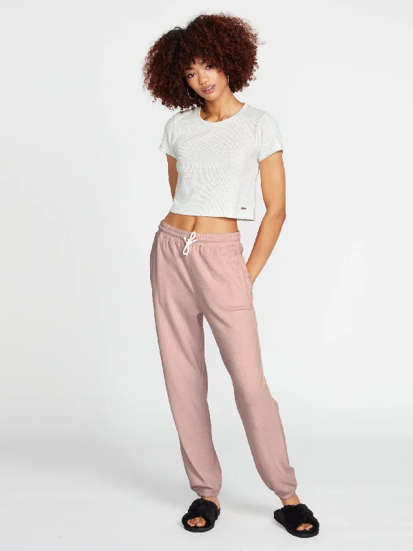 Lived In Lounge Fleece Pants - Raisin