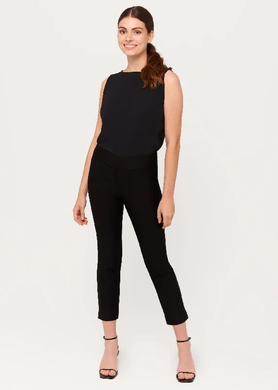 Marlie Ponte Pant - Black