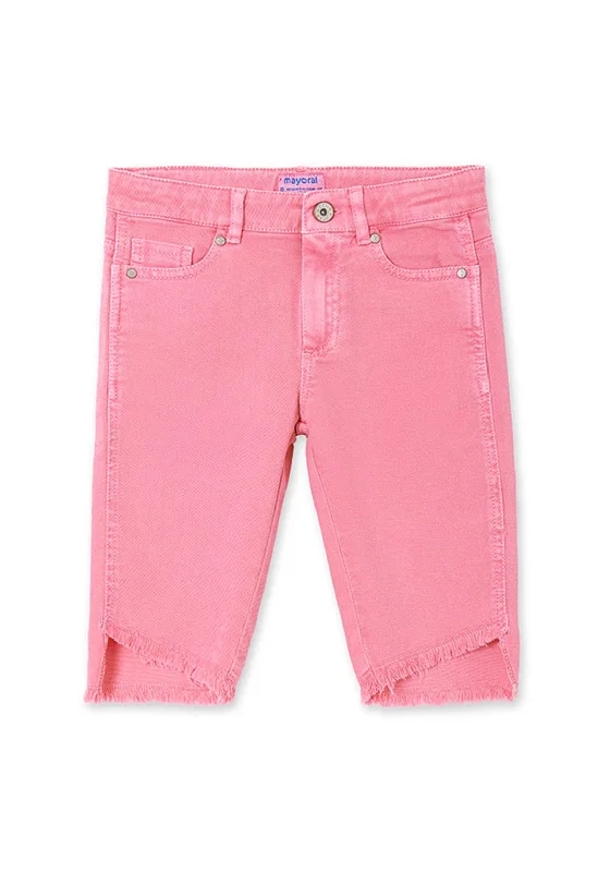 Mayoral Girls Cyclists Shorts, Pink