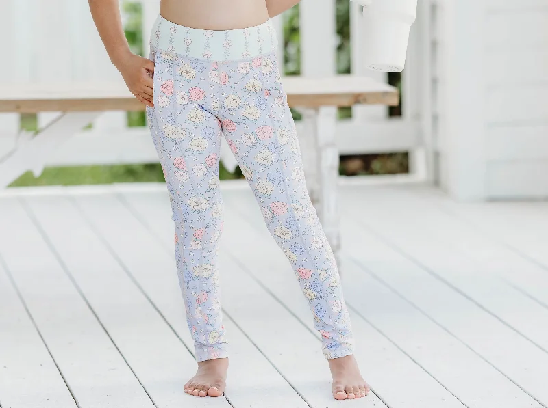 Petal Parade Active Leggings (Runs Small)