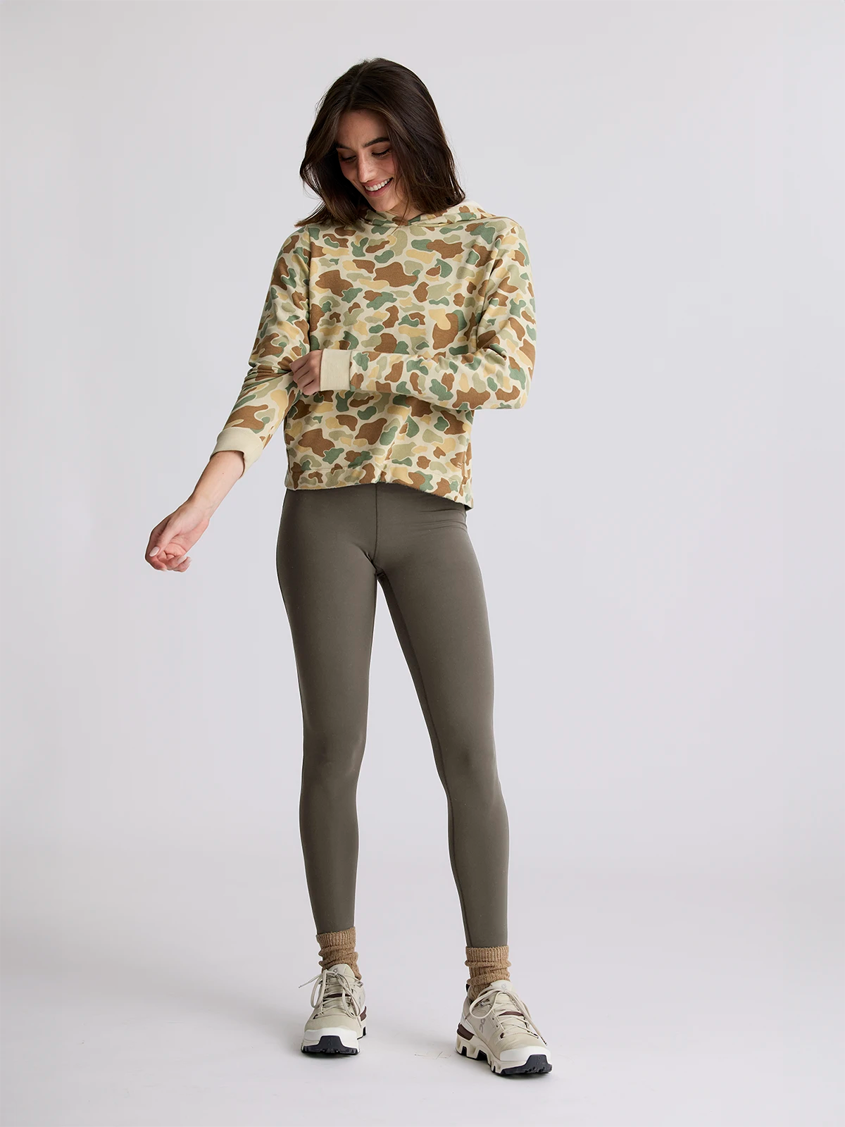 Women's Highmile Legging - Smokey Olive